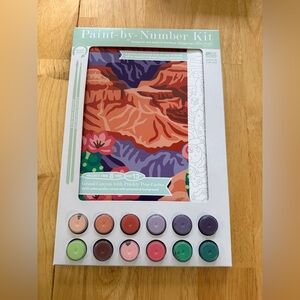 Paint-by-Number Kit with Colorful Design